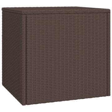 Garden Side Tables 3 pcs Brown Poly Rattan - Perfect for Outdoors