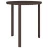 Garden Side Tables 3 pcs Brown Poly Rattan - Perfect for Outdoors