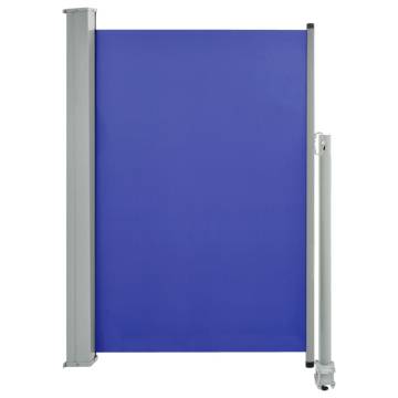 Patio Retractable Side Awning 120x300 cm - Blue | HipoMarket