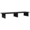 Black Monitor Stand - 100x27x15 cm Engineered Wood | HipoMarket