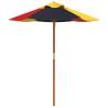 Kids Garden Umbrella with Wooden Pole | Hipomarket UK