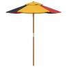 Kids Garden Umbrella with Wooden Pole | Hipomarket UK