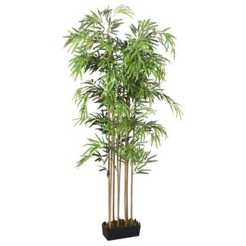 Artificial Bamboo Tree 180 cm - 1605 Leaves - Green Decor