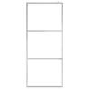 Chrome Walk-in Shower Wall with Shelf 80x195 cm | HipoMarket