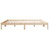 Extra Long Solid Wood Bed Frame - 180x220 cm | Hipomarket