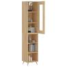 Highboard Sonoma Oak - Stylish Storage 34.5x34x180 cm