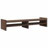 Monitor Stand Brown Oak - Stylish & Practical | HipoMarket