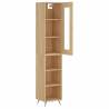 Highboard Sonoma Oak - Stylish Storage 34.5x34x180 cm