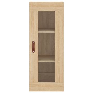 Highboard Sonoma Oak - Stylish Storage 34.5x34x180 cm