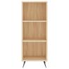 Highboard Sonoma Oak - Stylish Storage 34.5x34x180 cm