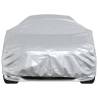 Car Cover for Sedan - Full Silver XXL with Buckle Straps