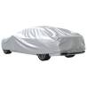 Car Cover for Sedan - Full Silver XXL with Buckle Straps