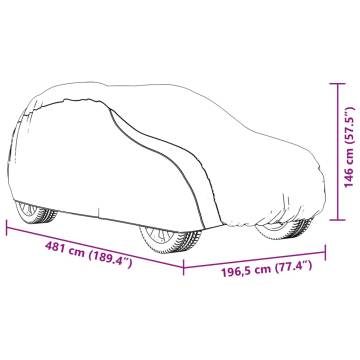 Car Cover for SUV with Buckle Straps | Hipomarket