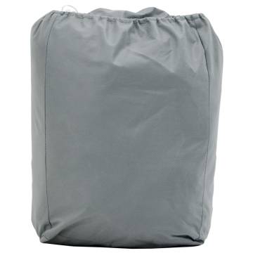 XL Grey SUV Car Cover - Non-Woven, Breathable, Durable Protection