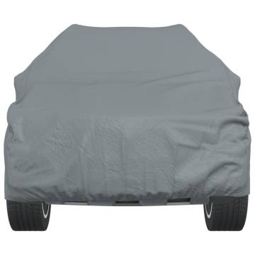 XL Grey SUV Car Cover - Non-Woven, Breathable, Durable Protection