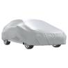 XL Silver Car Cover for Sedan with Buckle Straps - All Weather