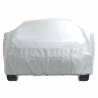 XL Silver Car Cover for Sedan with Buckle Straps - All Weather