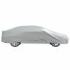 XL Silver Car Cover for Sedan with Buckle Straps - All Weather