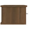 Stylish Brown Oak Wall Cabinet - 60x26x18.5 cm | HipoMarket