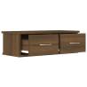 Stylish Brown Oak Wall Cabinet - 60x26x18.5 cm | HipoMarket