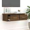 Stylish Brown Oak Wall Cabinet - 60x26x18.5 cm | HipoMarket