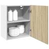 Wall Mounted Cabinets 2 pcs Sonoma Oak - Space Saving Design