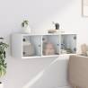 Wall Cabinet with Glass Doors White - Stylish Storage Solution