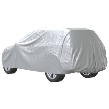 Car Cover for SUV with Buckle Straps - Full Silver XL