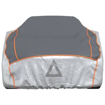 Car Cover for Sedan - Hail Protection, Grey & Silver