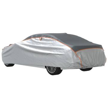 Car Cover for Sedan - Hail Protection, Grey & Silver