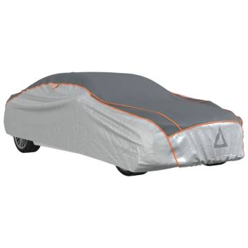 XXL Grey & Silver Car Cover for Sedan - Hail & UV Protection