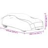 XXL Grey & Silver Car Cover for Sedan - Hail & UV Protection