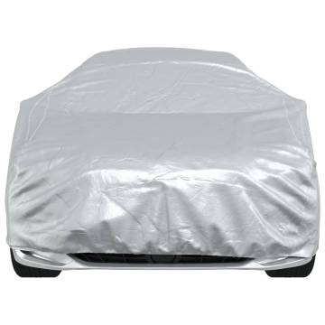 Premium Car Cover for Sedan - Full Silver XL with Buckle Straps