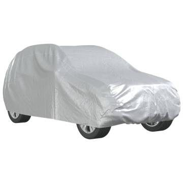 Car Cover for SUV with Buckle Straps - Full Silver M