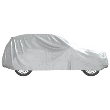 Car Cover for SUV with Buckle Straps - Full Silver M