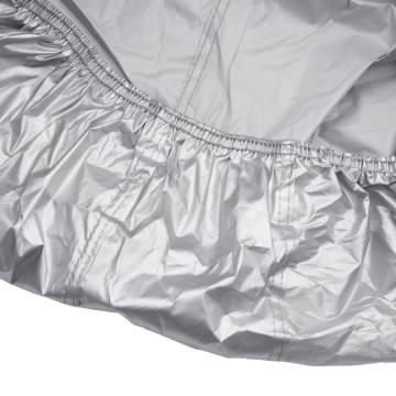 Car Cover for SUV with Buckle Straps - Full Silver M