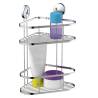 EISL Shower Corner Rack Chrome - 2-Tier Storage Solution