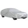 Car Cover for Sedan with Buckle Straps - Full Silver M PEVA