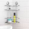 EISL Shower Corner Rack Chrome - 2-Tier Storage Solution