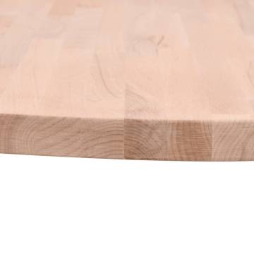 Round Solid Beech Wood Table Top Ø30x4 cm - Hipomarket