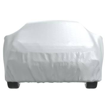 Car Cover for Sedan XXL with Buckle Straps - Full Silver