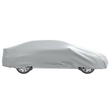 Car Cover for Sedan XXL with Buckle Straps - Full Silver