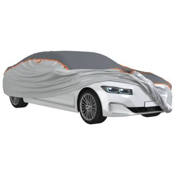 Sedan Car Cover for Hail Protection - Grey & Silver