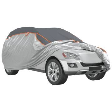 SUV Car Cover for Hail Protection - Grey & Silver