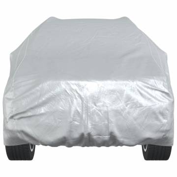 Car Cover for SUV with Buckle Straps - Full Silver PEVA