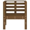 Honey Brown Garden Chairs 2 pcs - Solid Pine Wood | HipoMarket