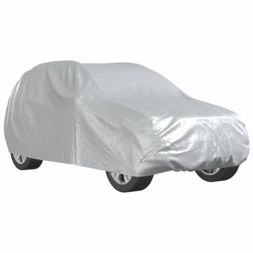 Car Cover for SUV with Buckle Straps - Full Silver L