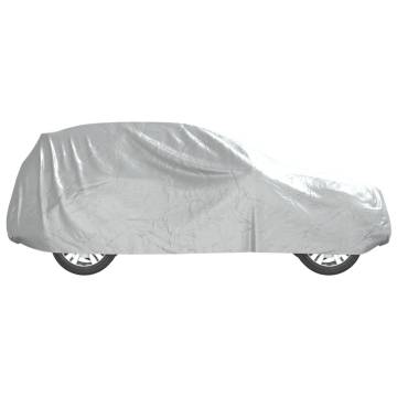 Car Cover for SUV with Buckle Straps - Full Silver L