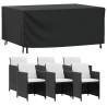 Waterproof Garden Furniture Cover Black 172x113 cm - 420D