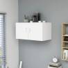 Wall Mounted Cabinet White 80x39x40 cm Engineered Wood Colour white Quantity in Package 1 Number of Pieces 